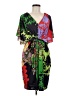 Ranna Gill Print Green Cocktail Dress Size M - photo 1