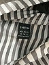 Shein 100% Polyester Stripes Silver Long Sleeve Blouse Size M - photo 7