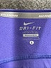 Nike 100% Polyester Purple Active T-Shirt Size L - photo 7