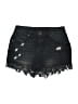 Unbranded Black Denim Shorts Size M - photo 1