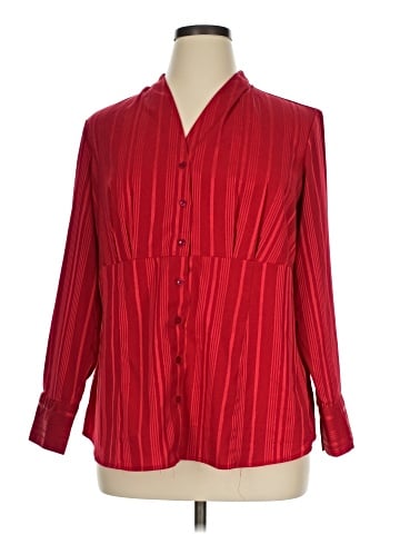Croft & Barrow Long Sleeve Blouse (view 1)