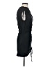 BCBGMAXAZRIA Solid Black Cocktail Dress Size S - photo 4