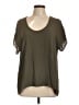 Lush Green Short Sleeve Blouse Size L - photo 1
