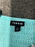 Torrid Teal Short Sleeve Top Size 3X Plus (3) - photo 7