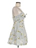 Speechless 100% Polyester Floral Gray Cocktail Dress Size M - photo 4
