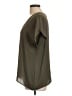 Lush Green Short Sleeve Blouse Size L - photo 5