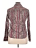 Cino Paisley Burgundy Long Sleeve Blouse Size L - photo 2