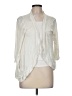 Vanity 100% Rayon Ivory Cardigan Size M - photo 1