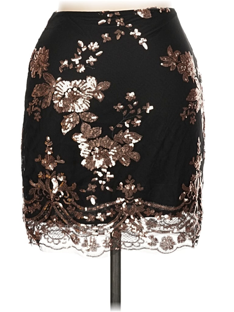 Pre-owned Lucy In The Sky Formal Skirt In Black