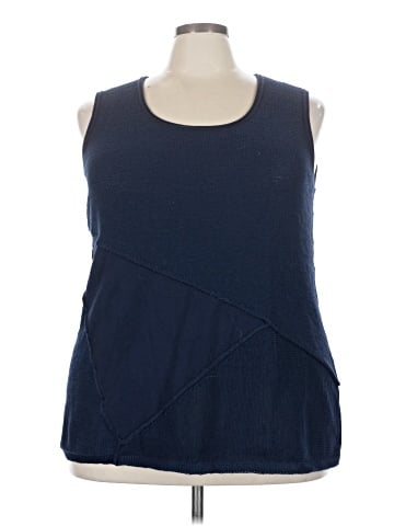 Nina Leonard Sweater Vest (view 1)