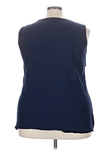 Nina Leonard Sweater Vest (view 2)