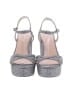 Stuart Weitzman Silver Sandals Size 9 - photo 2