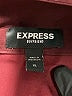 Express 100% Polyester Burgundy Long Sleeve Blouse Size XL - photo 7