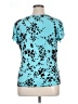 Cato Teal Short Sleeve Blouse Size 16W - photo 2