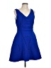Greylin Argyle Blue Cocktail Dress Size L - photo 1
