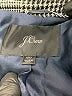 J.Crew Houndstooth Gray Coat Size 00 - photo 6