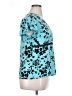 Cato Teal Short Sleeve Blouse Size 16W - photo 4