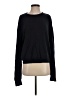 Brandy Melville 100% Cotton Solid Black Pullover Sweater Size S - photo 1