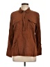 J.Jill 100% Modal Brown Long Sleeve Blouse Size L - photo 1