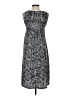 White Stag Paisley Gray Casual Dress Size S - photo 2