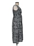White Stag Paisley Gray Casual Dress Size S - photo 4