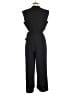 DKNY 100% Polyester Solid Black Jumpsuit Size 8 - photo 2