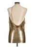 H:ours Gold Sleeveless Top One size - photo 2