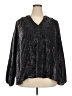 Torrid Black Long Sleeve Blouse Size 2X Plus (2) - photo 1