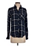 Rails Plaid Blue Long Sleeve Button-Down Shirt Size S - photo 1