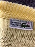 Lacoste Yellow Pullover Sweater Size S - photo 7