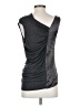 HEATHER 100% Modal Gray Sleeveless Top Size S - photo 2