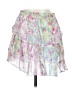 LoveShackFancy 100% Viscose Floral Pink Casual Skirt Size M - photo 2