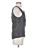 HEATHER 100% Modal Gray Sleeveless Top Size S - photo 4