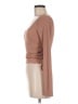 Shein Brown Long Sleeve Top Size 6 - photo 5
