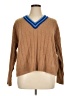 Madewell Color Block Brown Cardigan Size XL - photo 1