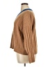 Madewell Color Block Brown Cardigan Size XL - photo 5
