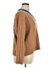 Madewell Color Block Brown Cardigan Size XL - photo 4