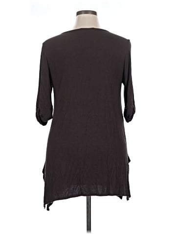 Kim & Cami Long Sleeve Henley (view 2)