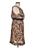 Free People Animal Print Brown Casual Dress Size L - photo 4