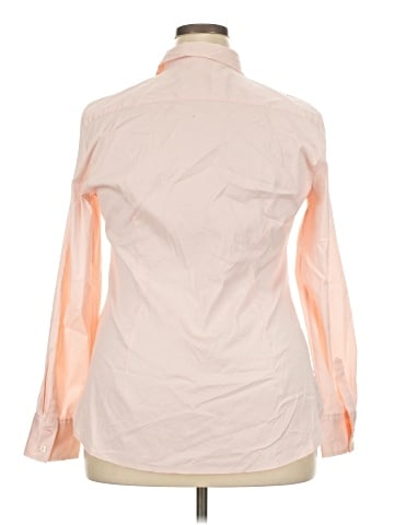 Ann Taylor Long Sleeve Button-Down Shirt (view 2)