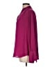 Ann Taylor 100% Polyester Burgundy Long Sleeve Blouse Size L - photo 5