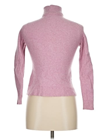 Qi Cashmere Turtleneck Sweater (view 2)