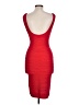 Bebe Red Cocktail Dress Size L - photo 2