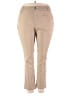 Cato Solid Tan Khakis Size 18 - photo 1