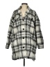 Old Navy Plaid Gray Coat Size M - photo 1