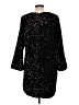 H&M Stars Black Cocktail Dress Size L - photo 2