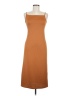 H&M Solid Brown Casual Dress Size M - photo 1