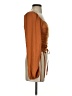 Forever 21 100% Polyester Brown Long Sleeve Blouse Size S - photo 4