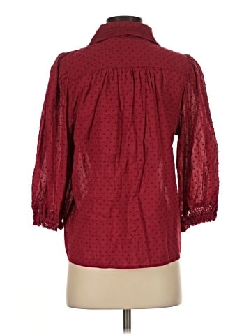 Sundance 3/4 Sleeve Button-Down Shirt (view 2)