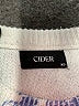 Cider Print Blue Pullover Sweater Size XS - photo 7